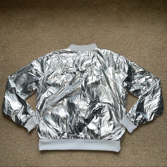 Limited Edition Victoria's Secret Sport Bomber Jacket Sz L NWT - Picture 9 of 9